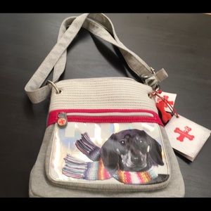 Fuzzy nation crossbody